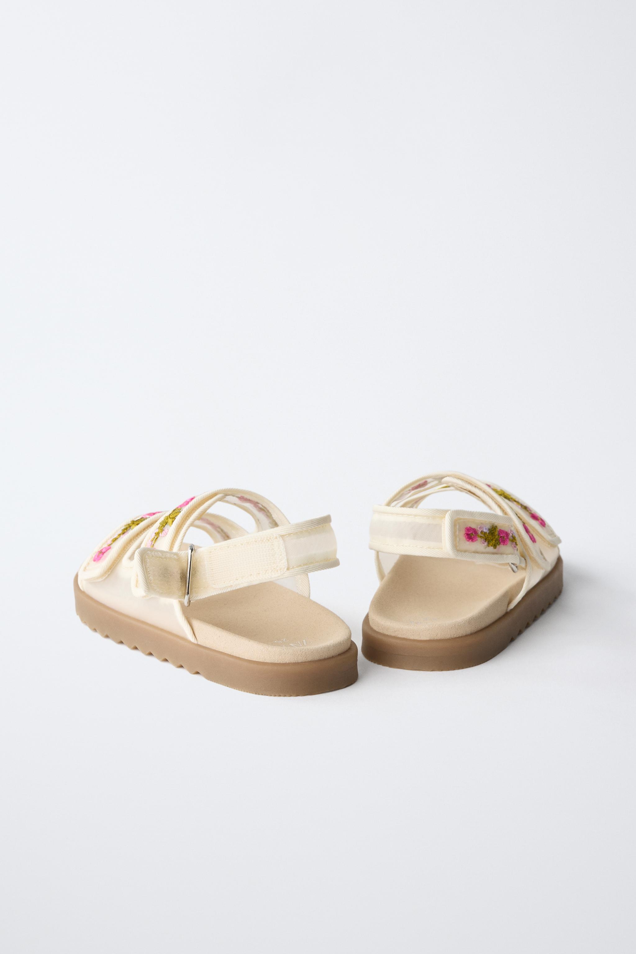 EMBROIDERED SANDALS